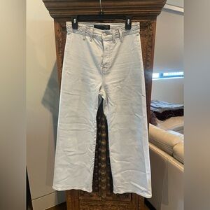 Veronica Beard Grant Wide Leg Jeans